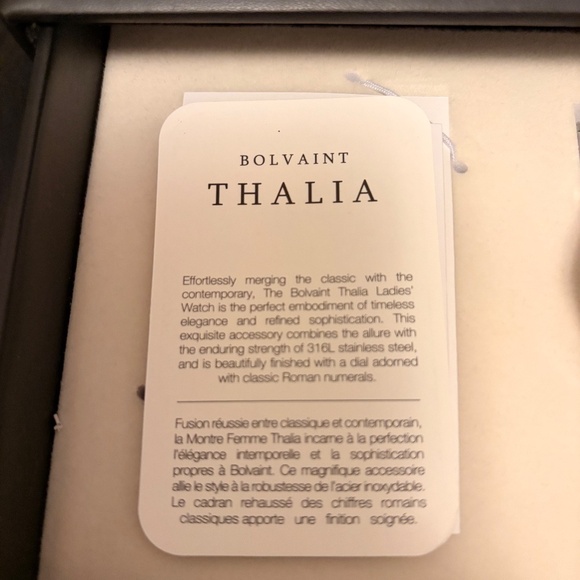 Bolvaint Paris Thalia Ladies Watch - Ash Silver main image 4